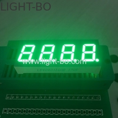 Sıcaklık kontrolü için Dört Haneli 7 segment Sayısal LED Ekran 0,4 inç saf yeşil